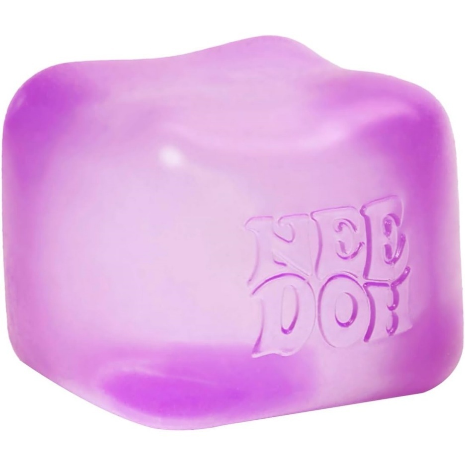 NeeDoh Nice Cube – Solid Squish – Purple