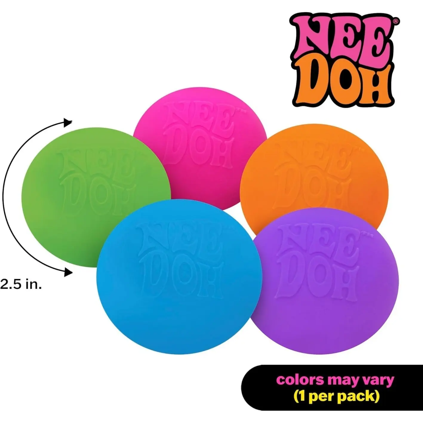NeeDoh Original Sensory Ball – Assorted Colors - Image 5